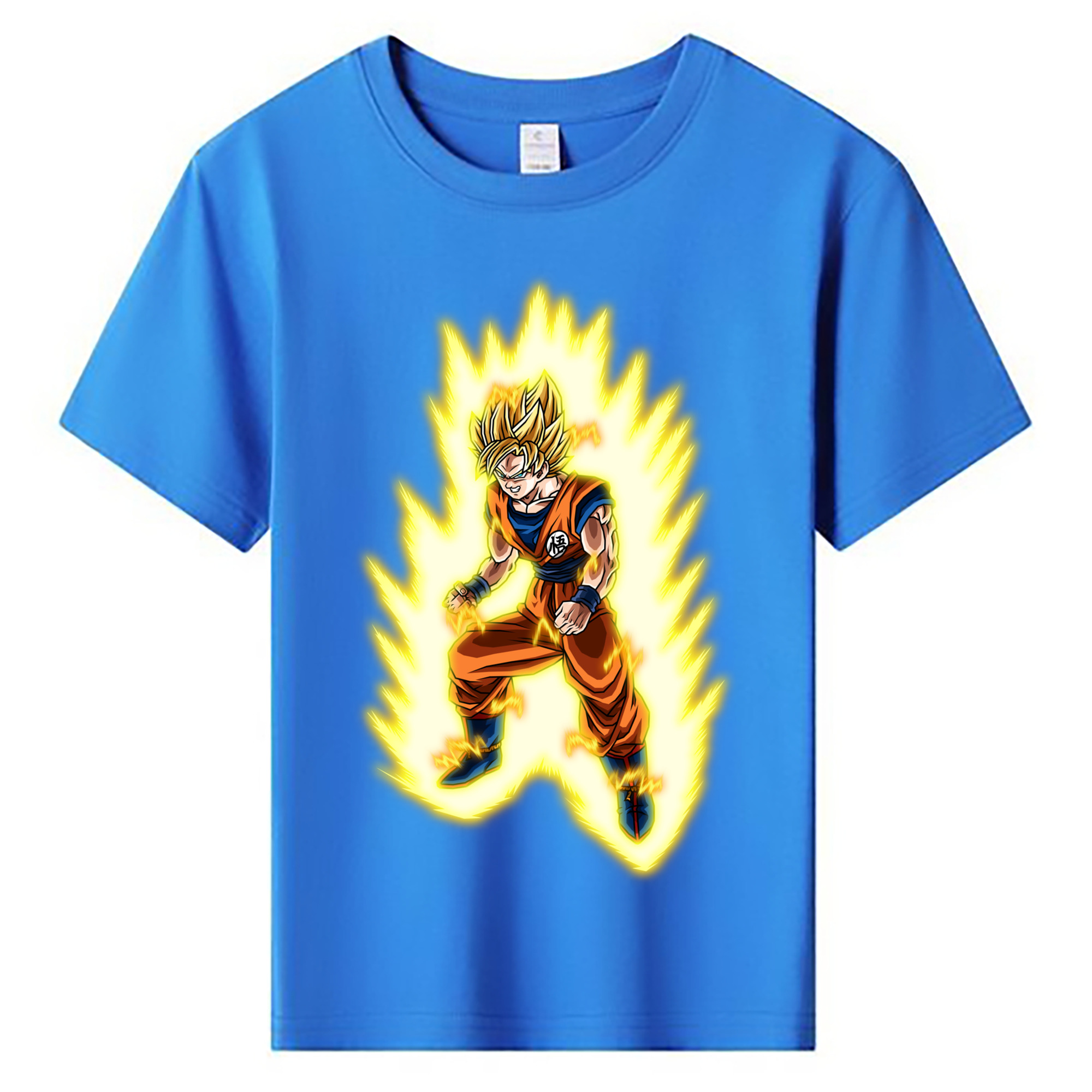 （画像用） ドラゴンボール 孫悟空（そん ごくう）Son Goku カカロット DRAGON BALL Kakarotto 綿100％キッズTシャツ（フロントプリント）